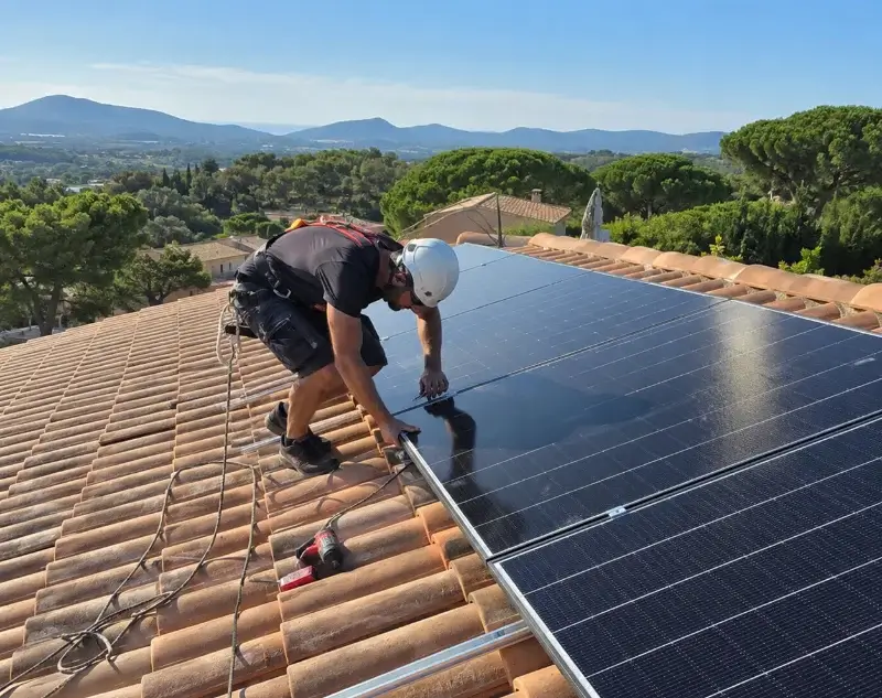 Installateur panneaux solaires Palleville — pose photovoltaïque sur toiture
